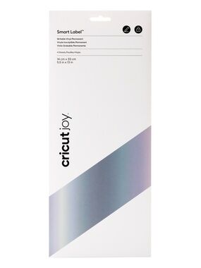 Cricut Joy Smart Label Writable Vinyl Permanent Silver 5.5" × 13"
New Sealed